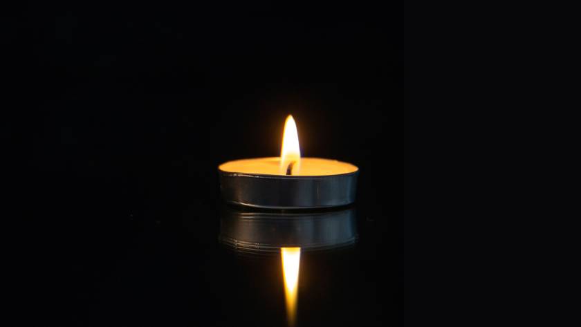 Grief Support Group Single Candle