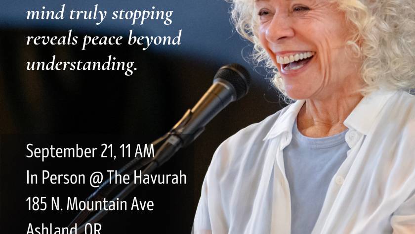 Gangaji @ UCOA on September 21